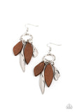 Primal Palette - Brown Earrings ❤️ Paparazzi