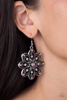 Prismatic Perennial - Pink Earrings ❤️ Paparazzi