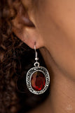 Queen Of Queens - Red Earrings ~ Paparazzi