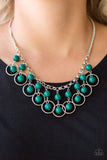 Really Rococo - Green Necklace ❤️ Paparazzi