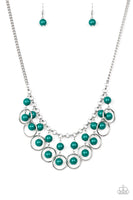 Really Rococo - Green Necklace ❤️ Paparazzi