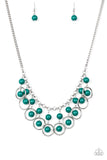 Really Rococo - Green Necklace ❤️ Paparazzi