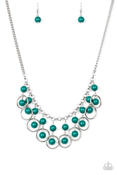 Really Rococo - Green Necklace ❤️ Paparazzi