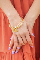 Reflective Radiance - Gold Bracelets ~ Paparazzi