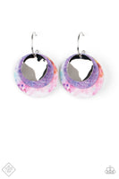 Ride Or Tie Dye - Multi Earrings ~ Paparazzi Fashion Fix