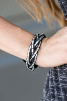 Rock Legend - Black Urban Snap Bracelet ~ Paparazzi