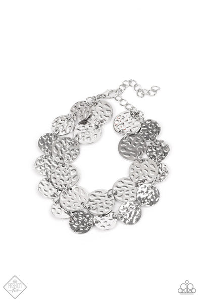 Rooted To The SPOTLIGHT - Silver Bracelet ❤️ Paparazzi