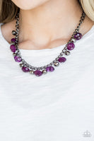 Runway Rebel - Purple Necklace ~ Paparazzi