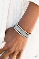 Rustic Rhythm - Silver Bracelet ❤️ Paparazzi