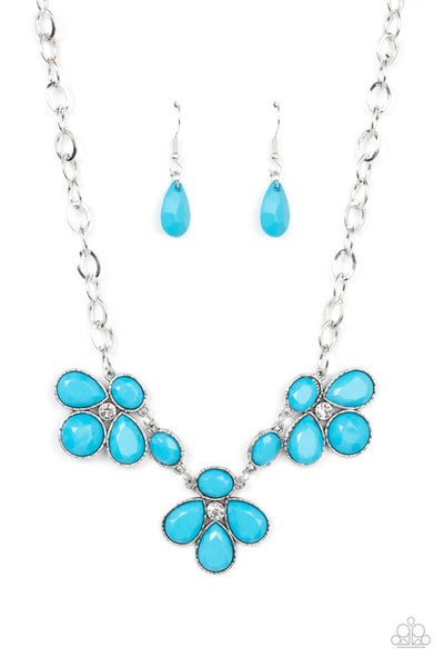SELFIE-Worth - Blue Necklace ❤️ Paparazzi