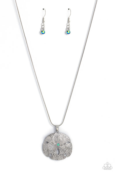 Seize the Sand Dollar - Green Necklace ❤️ Paparazzi