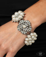 Self-Made - 2023 White Zi Bracelet ~ Paparazzi