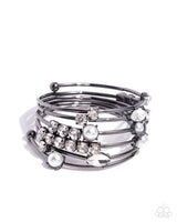 Showtime Sparkle - Black Bracelet  ❤️ Paparazzi