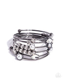 Showtime Sparkle - Black Bracelet  ❤️ Paparazzi