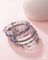 Sizzling Stack - Multi Bracelet ❤️ Paparazzi