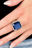 Slow Burn - Blue Ring ~ Paparazzi Rings