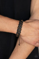Socal Summer - Black Bracelet ~ Paparazzi Bracelets