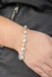 Starstruck Sparkle - White Bracelet ~ Paparazzi Fashion Fix