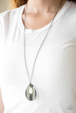 Stop, TEARDROP, and Roll - Green Necklace ❤️ Paparazzi
