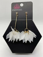 Suspended In Time - Gold Earrings ~ Paparazzi