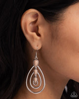 Sweat and TIERS - Brown Earrings ❤️ Paparazzi