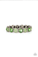 Take A Moment To Reflect - Green Bracelet ~ Paparazzi