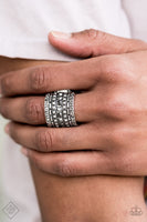 Target Locked - Silver Ring ~ Paparazzi Fashion Fix