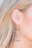 The Daily Grind - Silver Earrings ~ Paparazzi Fashion Fix