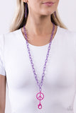 Tranquil Unity - Purple Necklace ❤️ Paparazzi