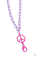 Tranquil Unity - Purple Necklace ❤️ Paparazzi