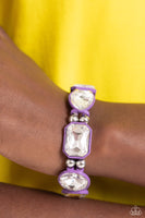 Transforming Taste - Purple Bracelet ❤️ Paparazzi