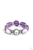 Transforming Taste - Purple Bracelet ❤️ Paparazzi