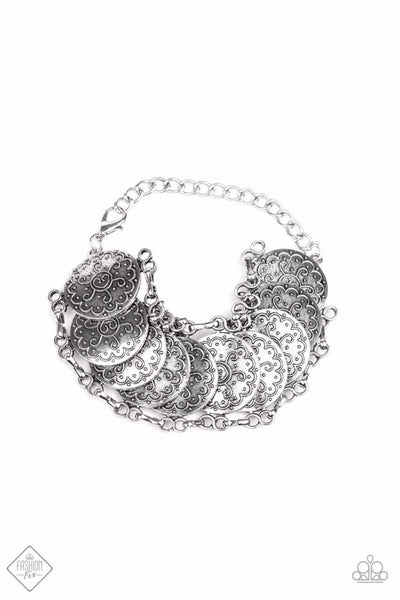 Tribal Treasure Trove - Silver Bracelet ❤️ Paparazzi