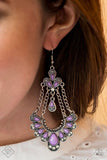 Unique Chic - Purple Earrings Paparazzi Fashion Fix