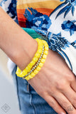 Vacay Vagabond - Yellow Bracelets ❤️ Paparazzi