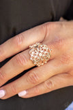 Victorian Valor - Rose Gold Ring ~ Paparazzi Convention