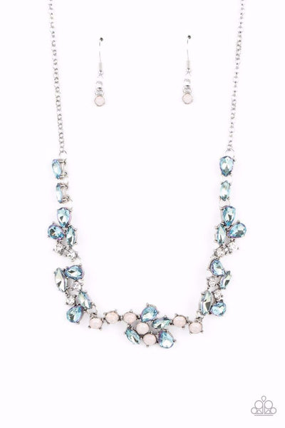 Welcome to the Ice Age - Blue Necklace ❤️ Paparazzi