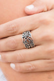 Wild About Wildflowers - Silver Ring ~ Paparazzi