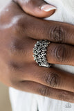 Wine And Vine - Silver Ring ~ Paparazzi