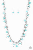 Wolf Creek - Blue Necklace ~ Paparazzi