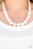 You Had Me At Pearls - White Necklace ~ Paparazzi