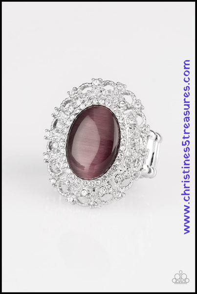 Baroque The Spell - Purple Ring ~ Paparazzi Rings