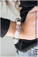Bay After - Silver Bracelet ~ Paparazzi Bracelets