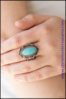 Desert Grotto - Copper Ring ~ Paparazzi Rings