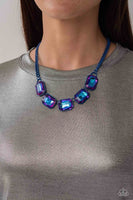 Emerald City Couture - Blue Necklace ❤️ Paparazzi