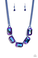 Emerald City Couture - Blue Necklace ❤️ Paparazzi