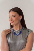 Emerald City Couture - Blue Necklace ❤️ Paparazzi