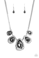Formally Forged - Silver Necklace ❤️ Paparazzi