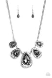 Formally Forged - Silver Necklace ❤️ Paparazzi