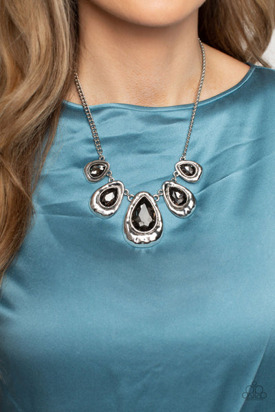 Formally Forged - Silver Necklace ❤️ Paparazzi